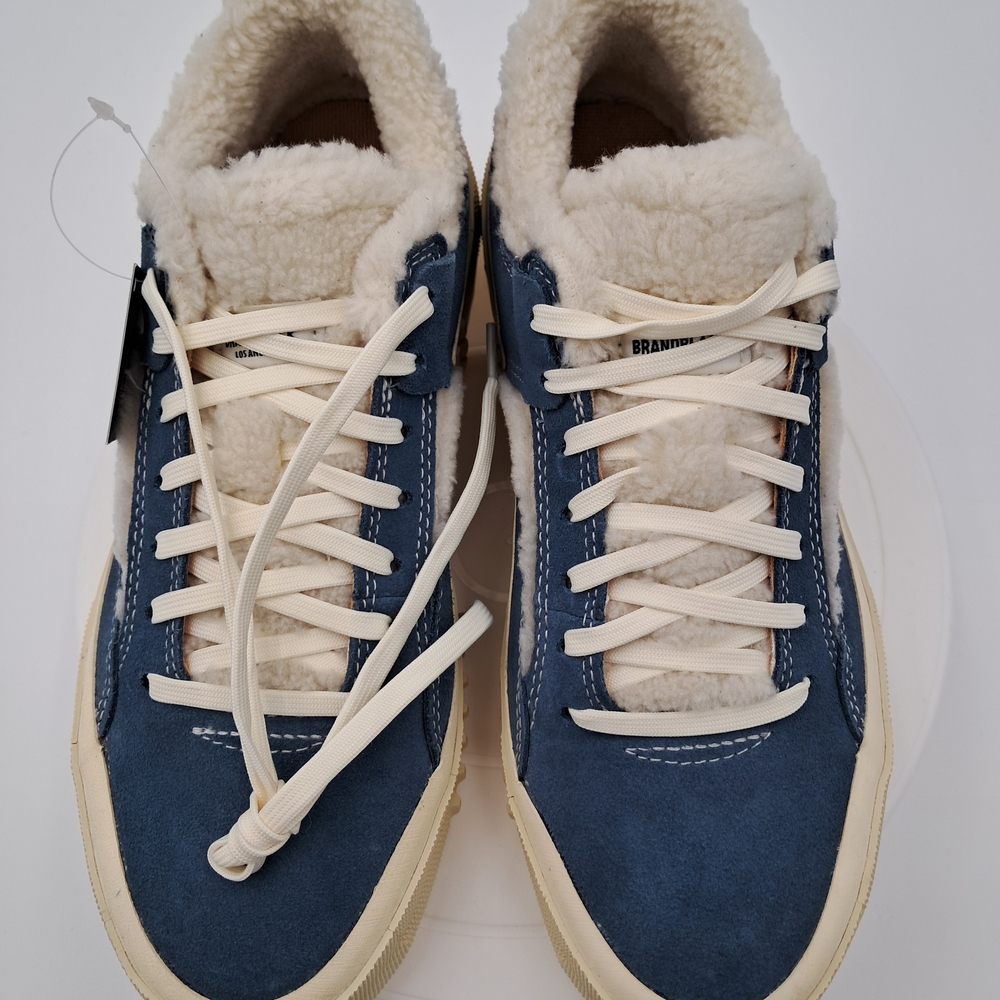 Brandblack Women's Blue and Cream‎ Shoes